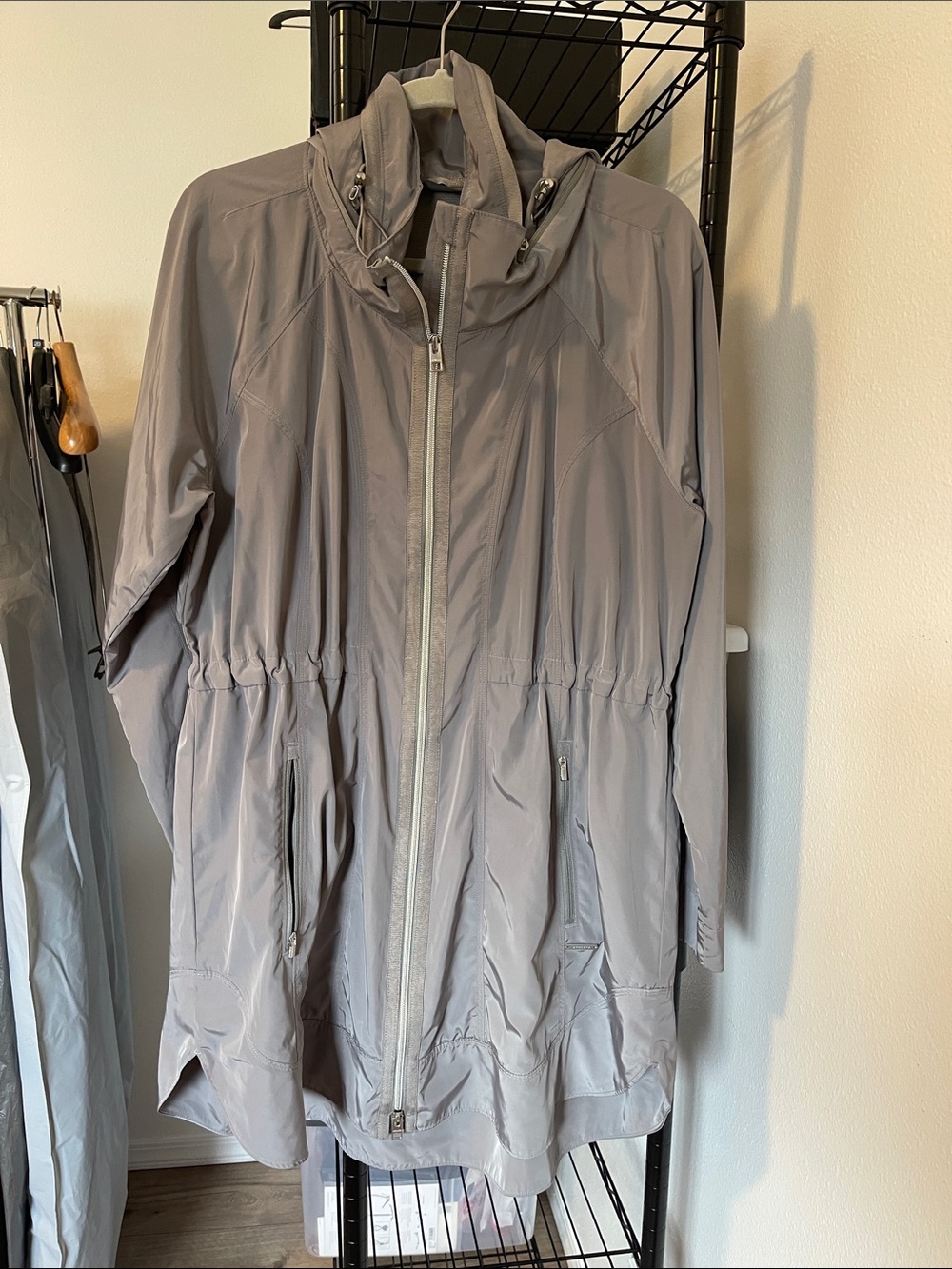 Athleta Silver Grey Jacket